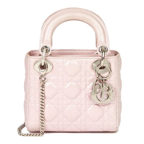 pearl pink lady dior|Mini Lady Dior Bag Pearl Pink.